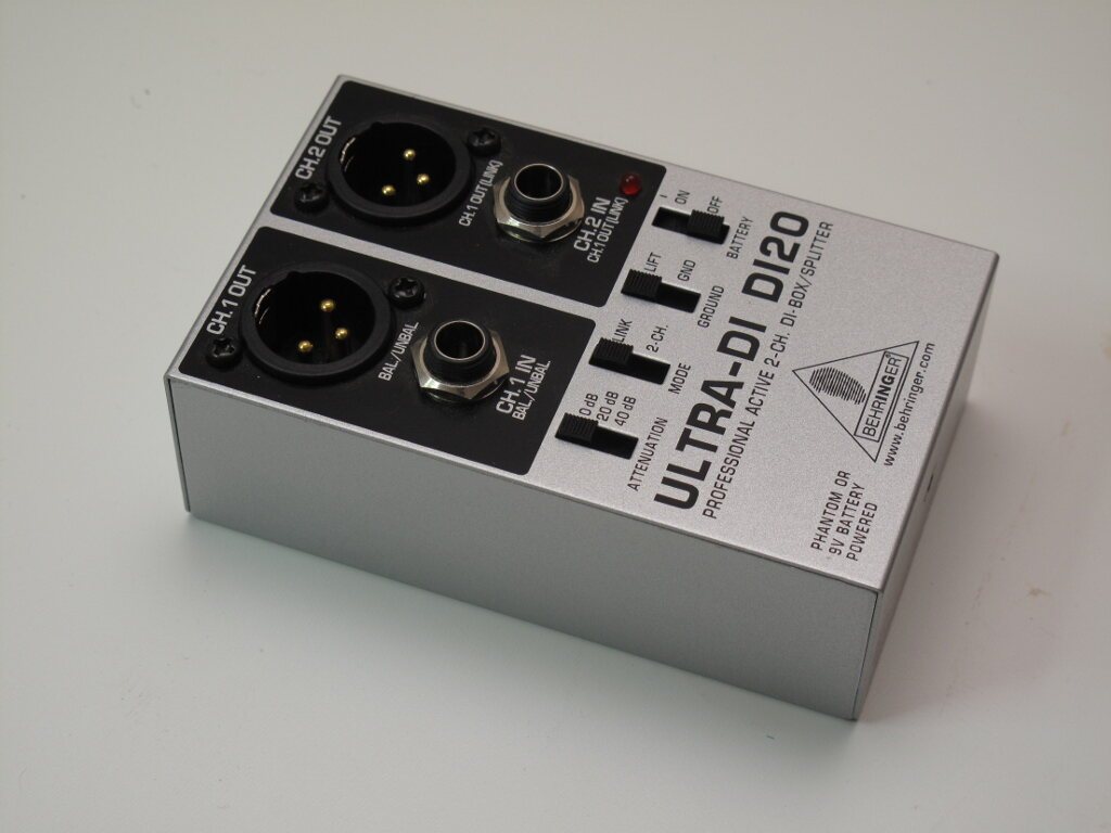 Пассивный стерео DI-box (Behringer DI20)
